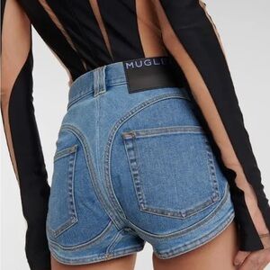 Mugler Denim shorts 🔥🔥🔥